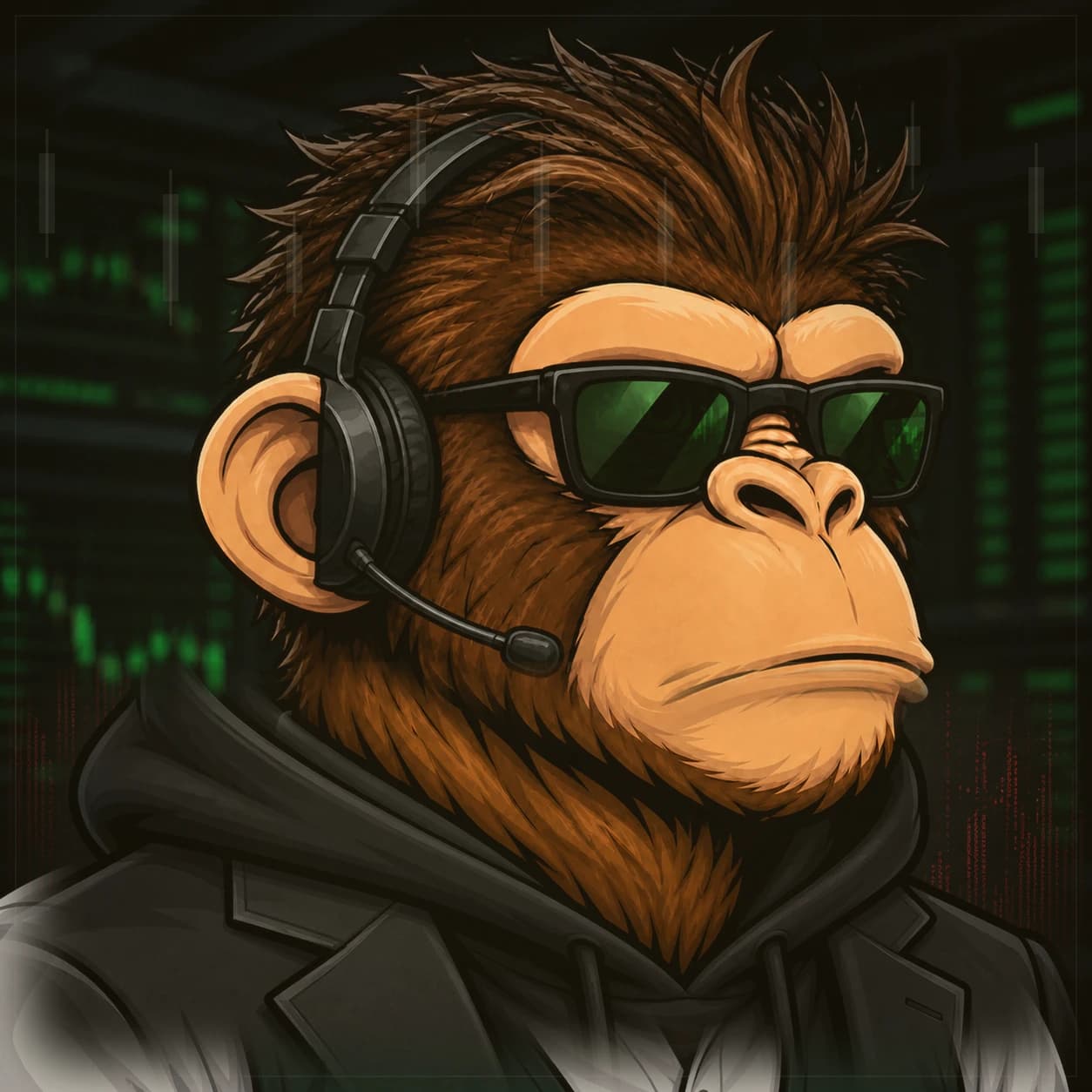 Wall Street Ape #1290