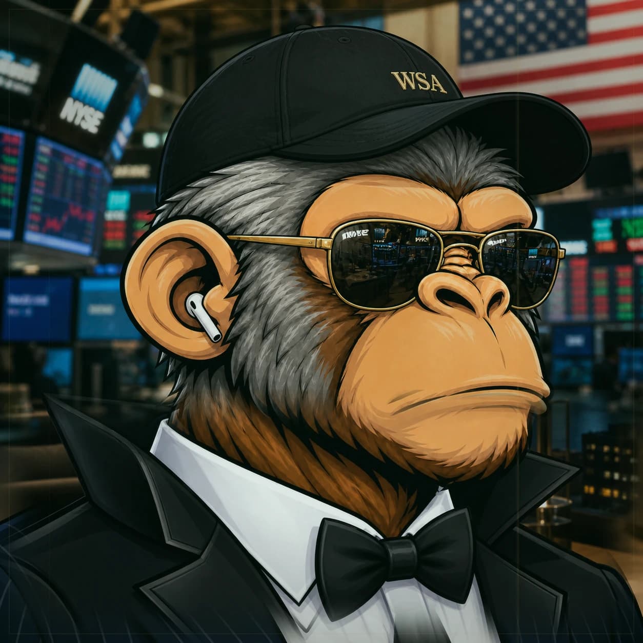 Wall Street Ape #1305