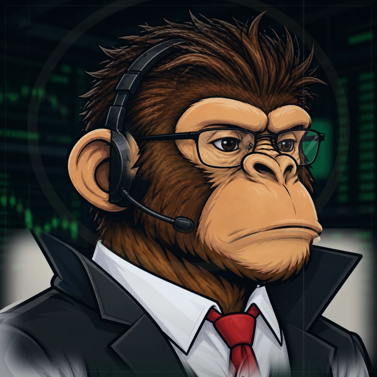 Wall Street Ape #1307
