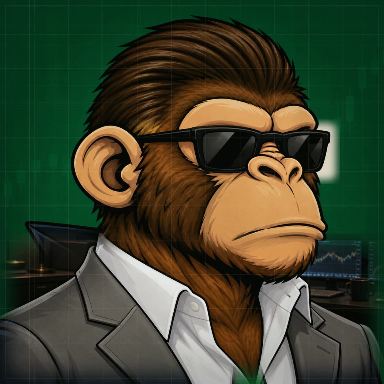 Wall Street Ape #1308