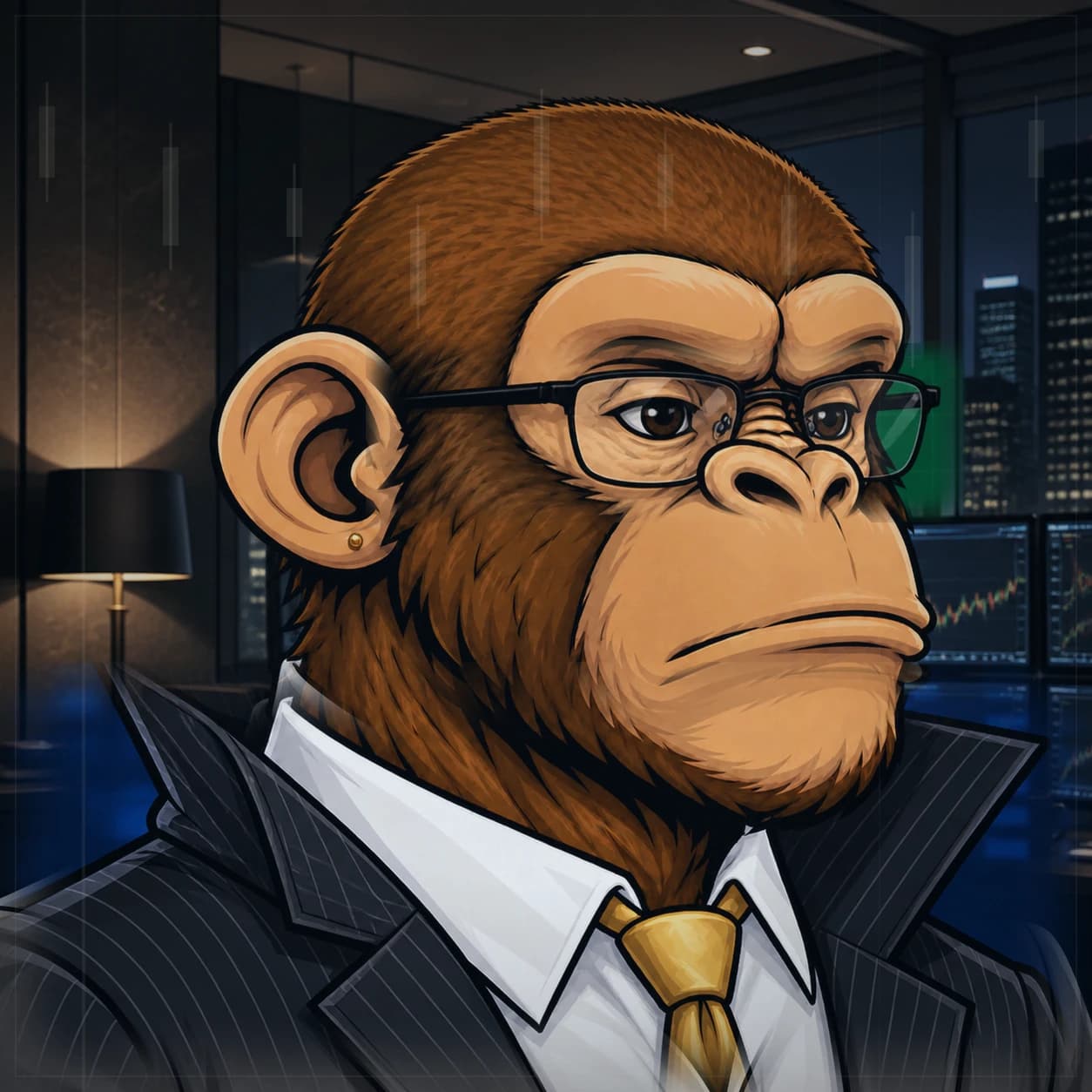 Wall Street Ape #1316