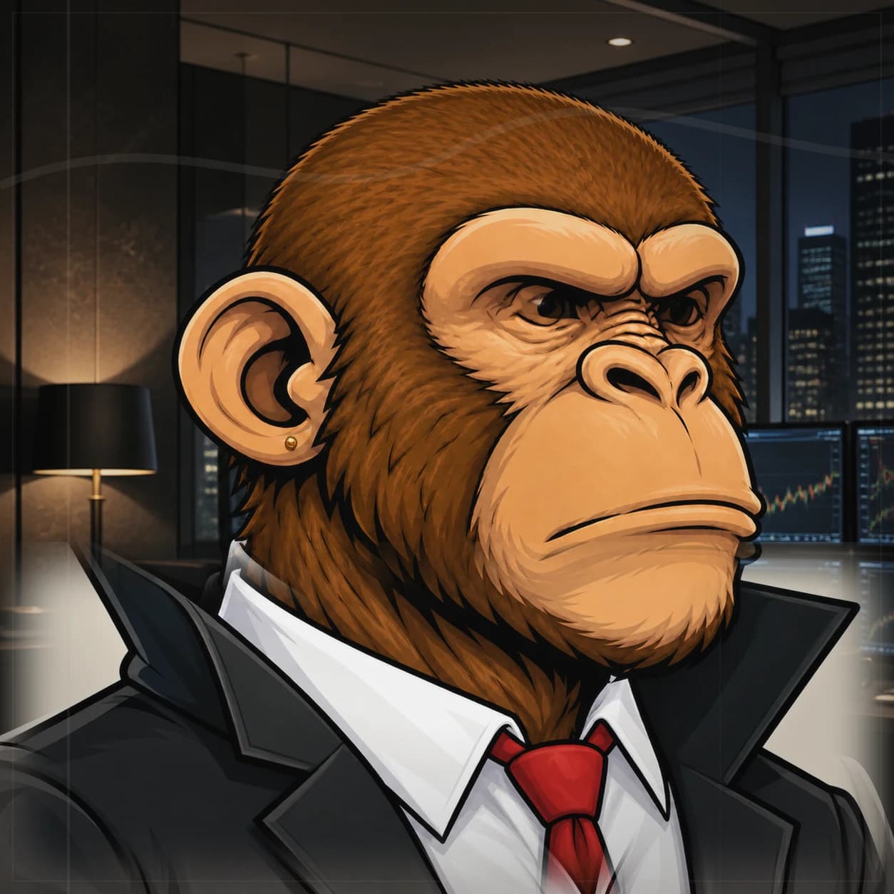 Wall Street Ape #1317