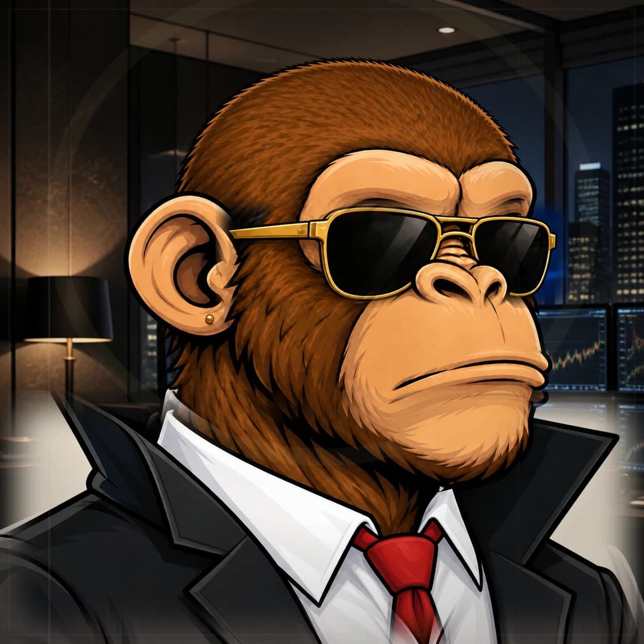 Wall Street Ape #1318