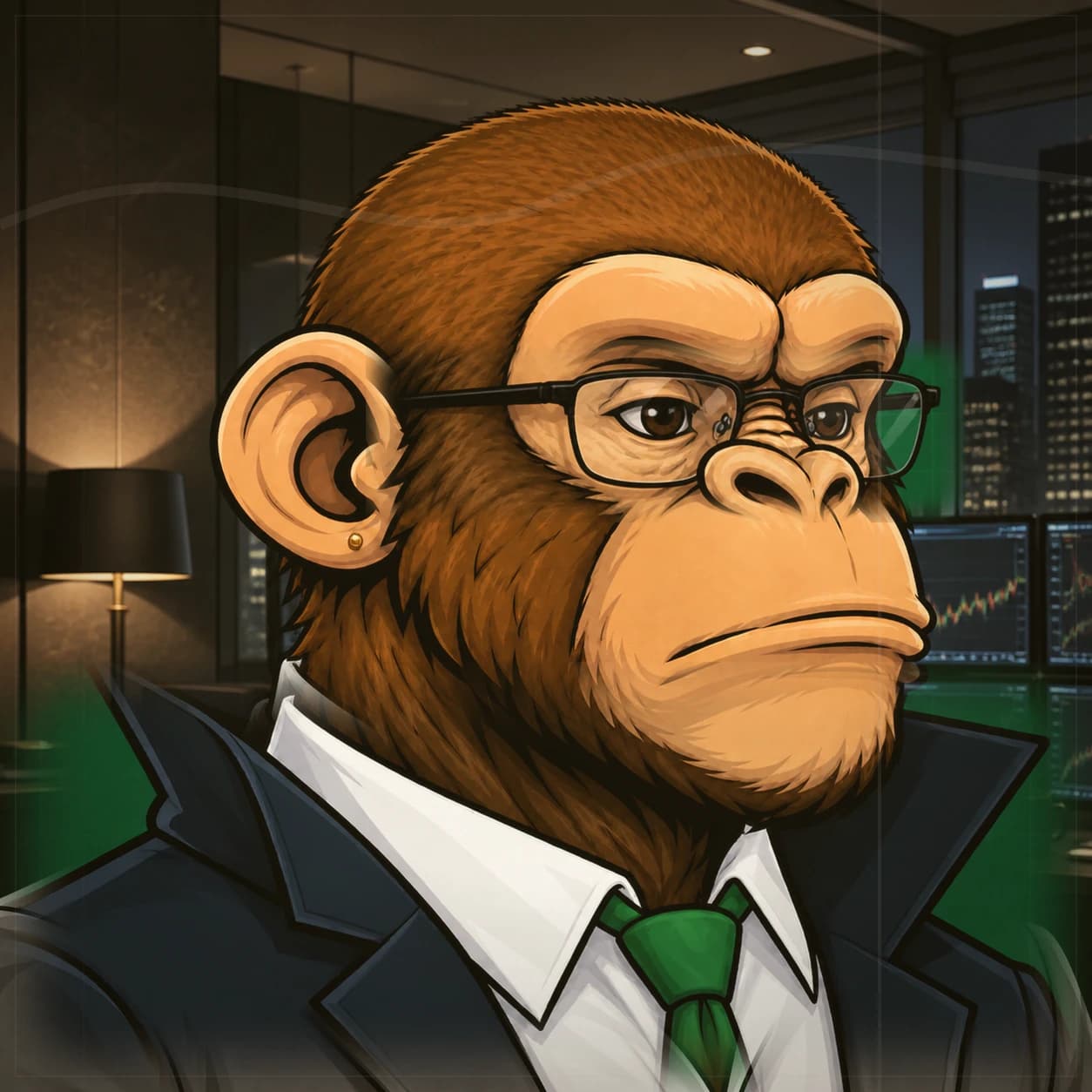 Wall Street Ape #1319