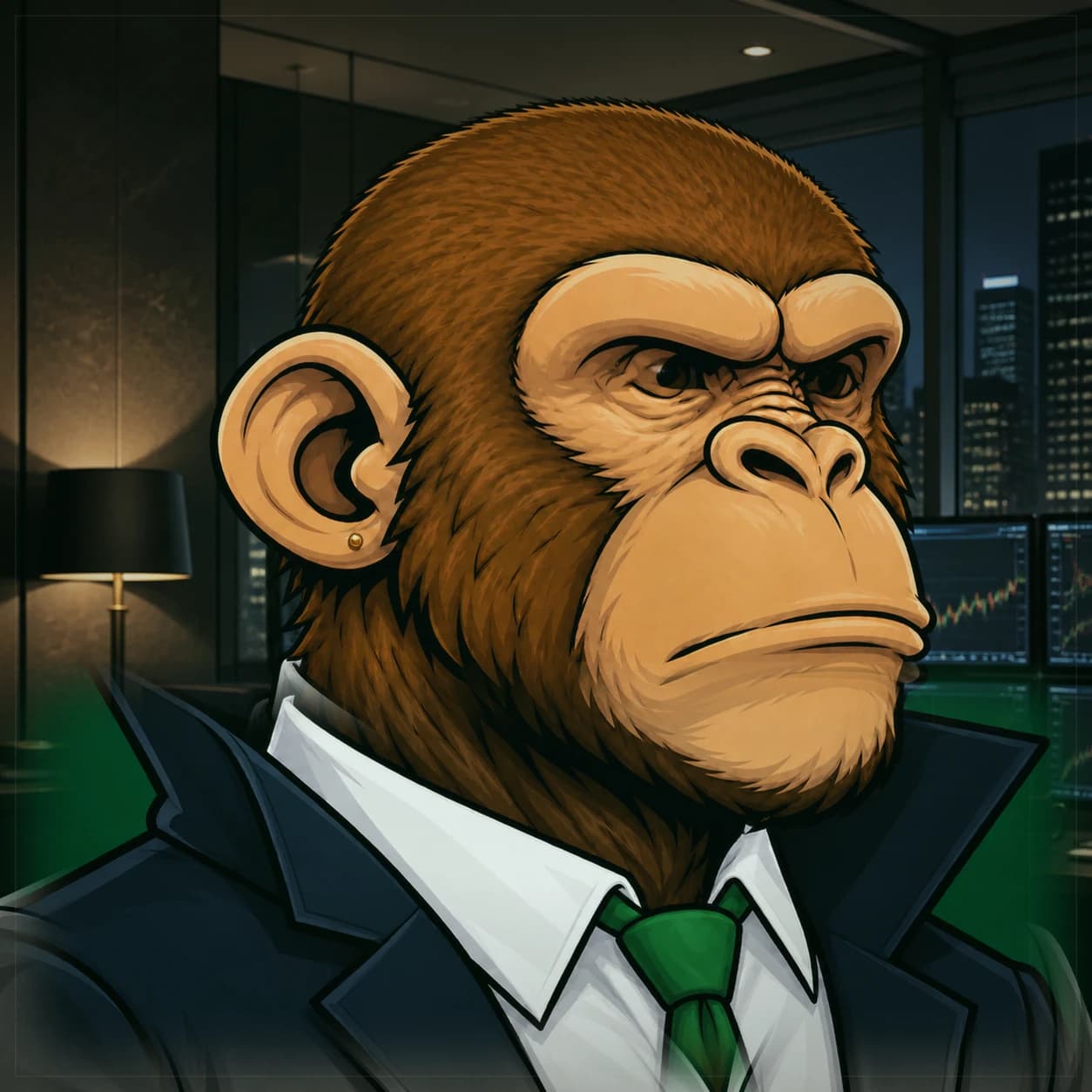 Wall Street Ape #0132