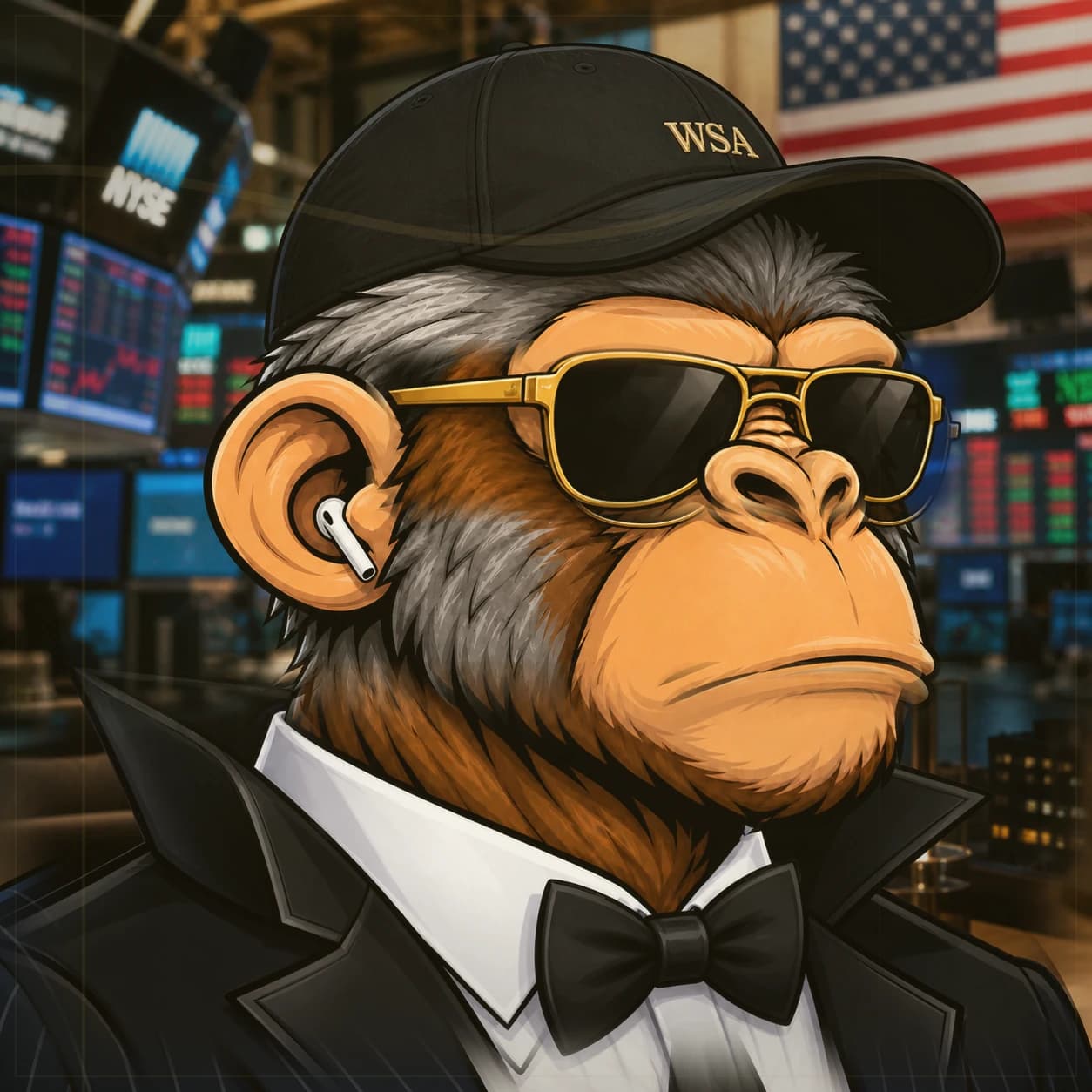 Wall Street Ape #1331