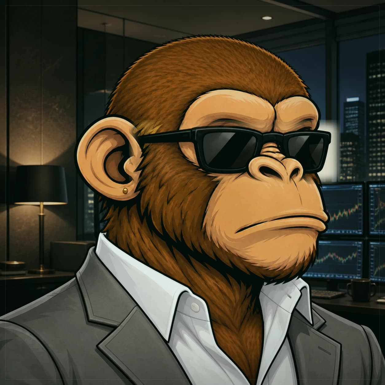 Wall Street Ape #1340