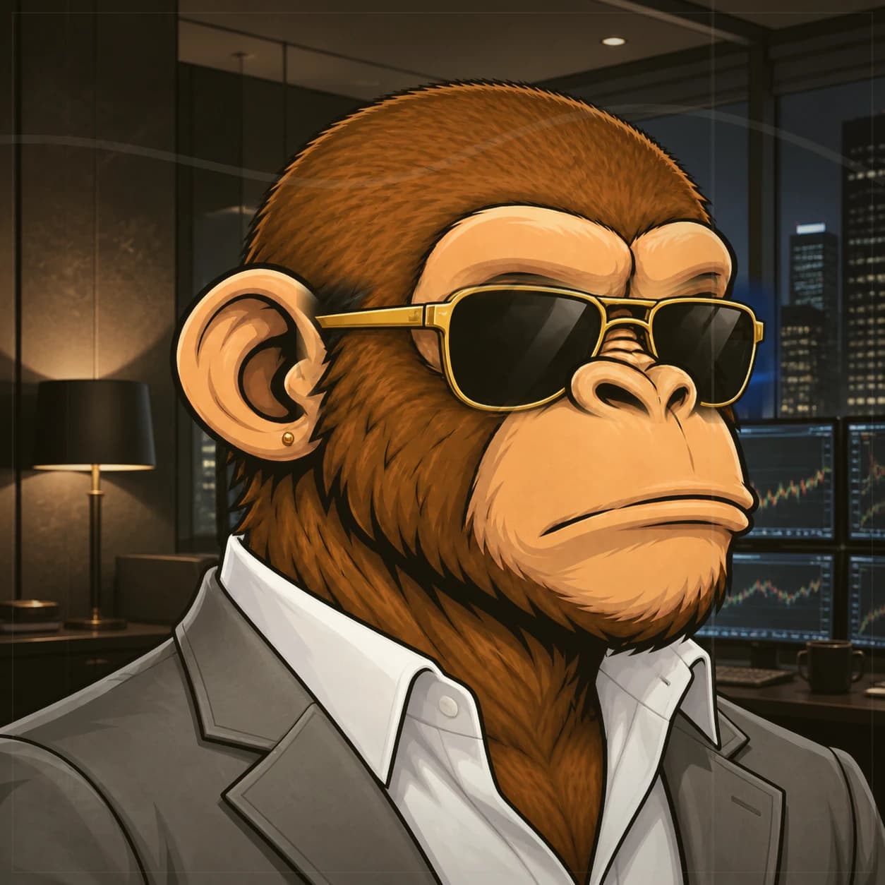 Wall Street Ape #1352