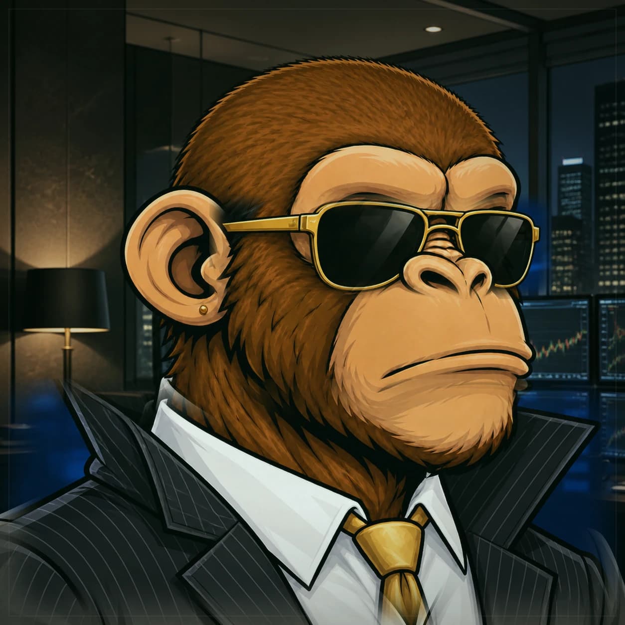 Wall Street Ape #1376