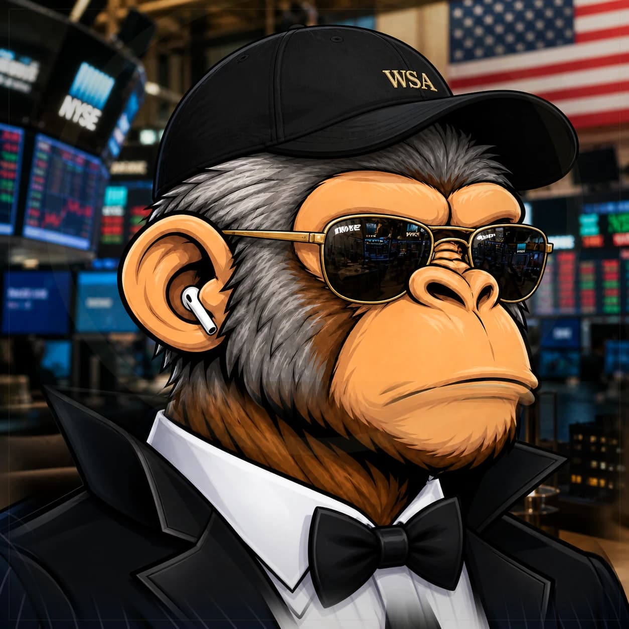 Wall Street Ape #1387