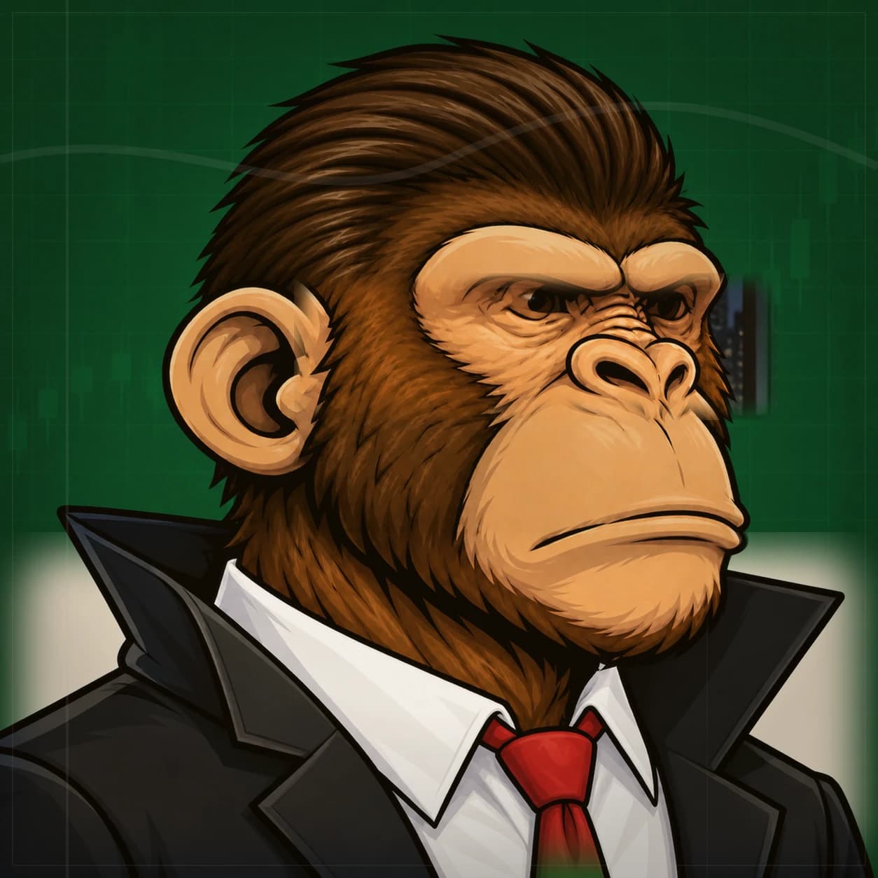 Wall Street Ape #1390