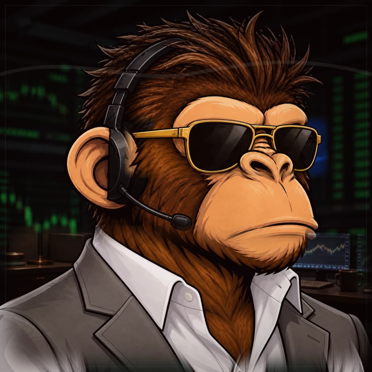 Wall Street Ape #1415