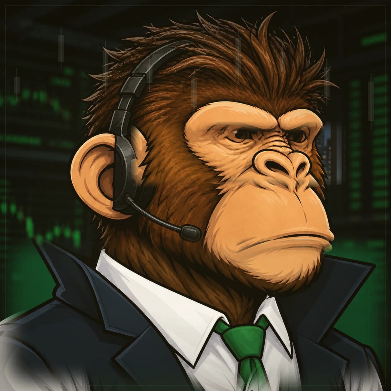 Wall Street Ape #1418