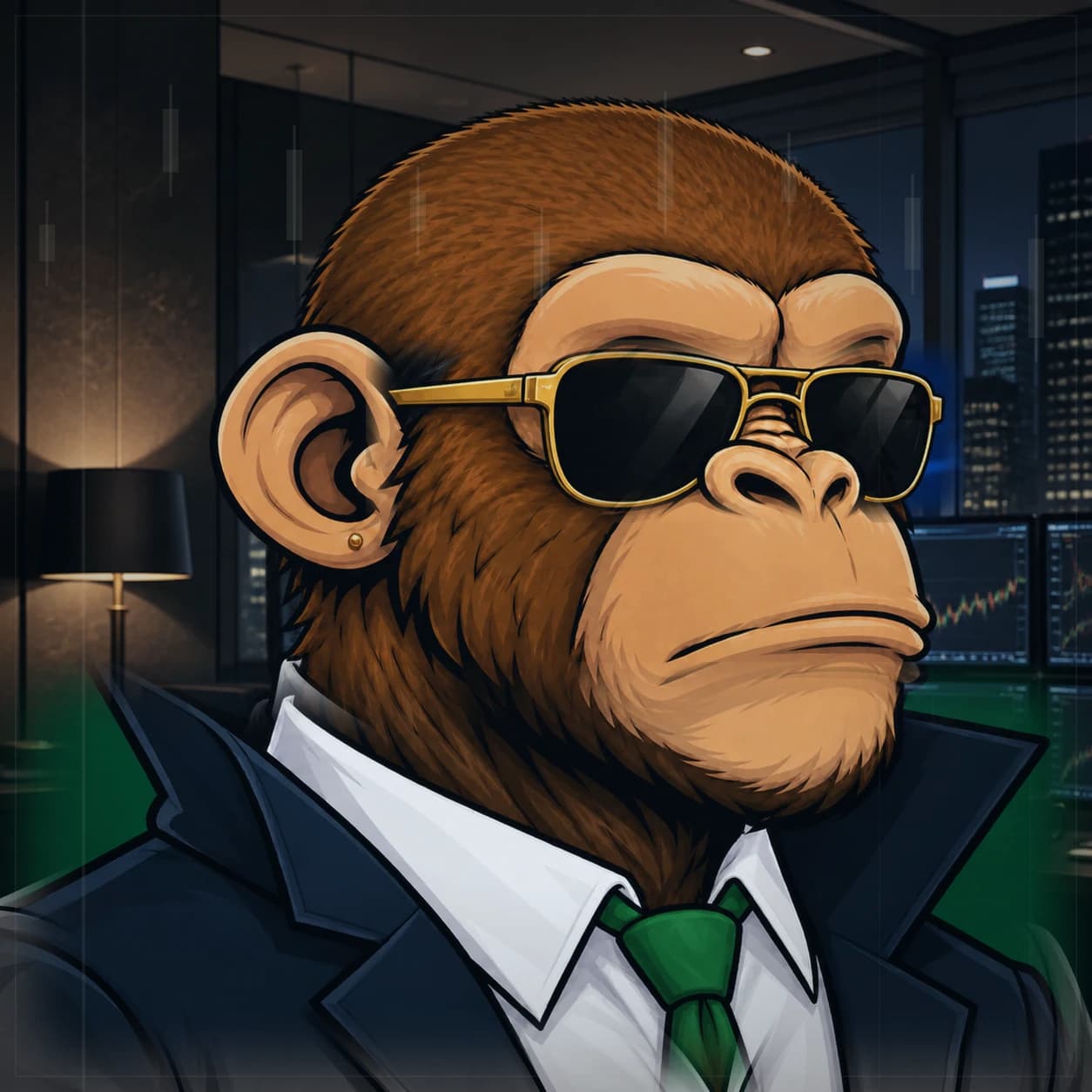 Wall Street Ape #0142