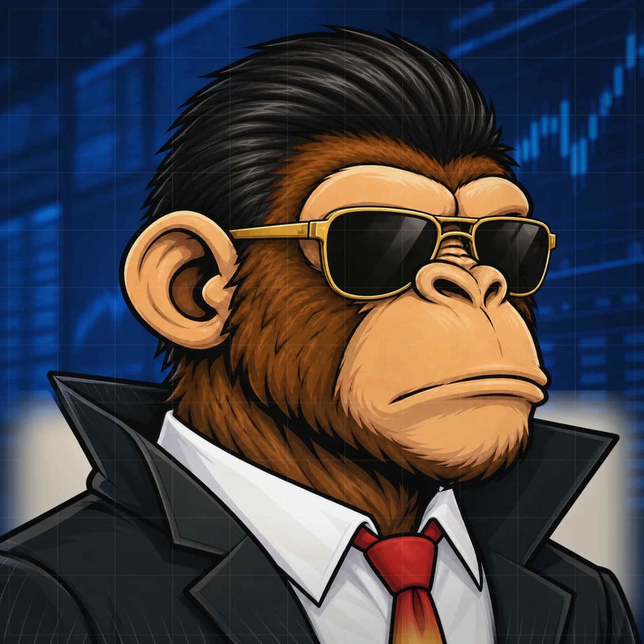 Wall Street Ape #1421
