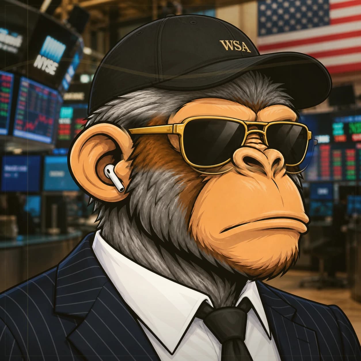 Wall Street Ape #1435