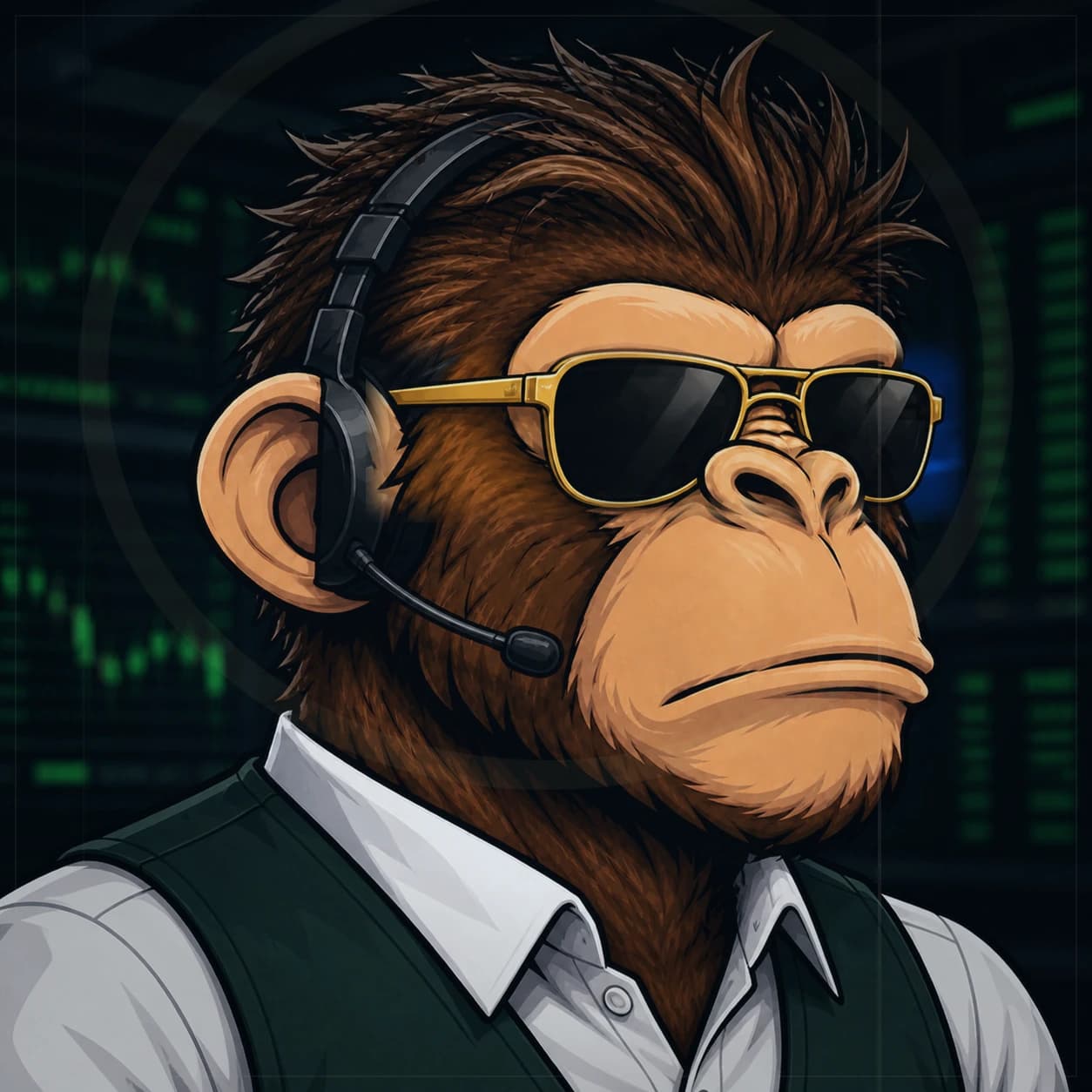 Wall Street Ape #1438