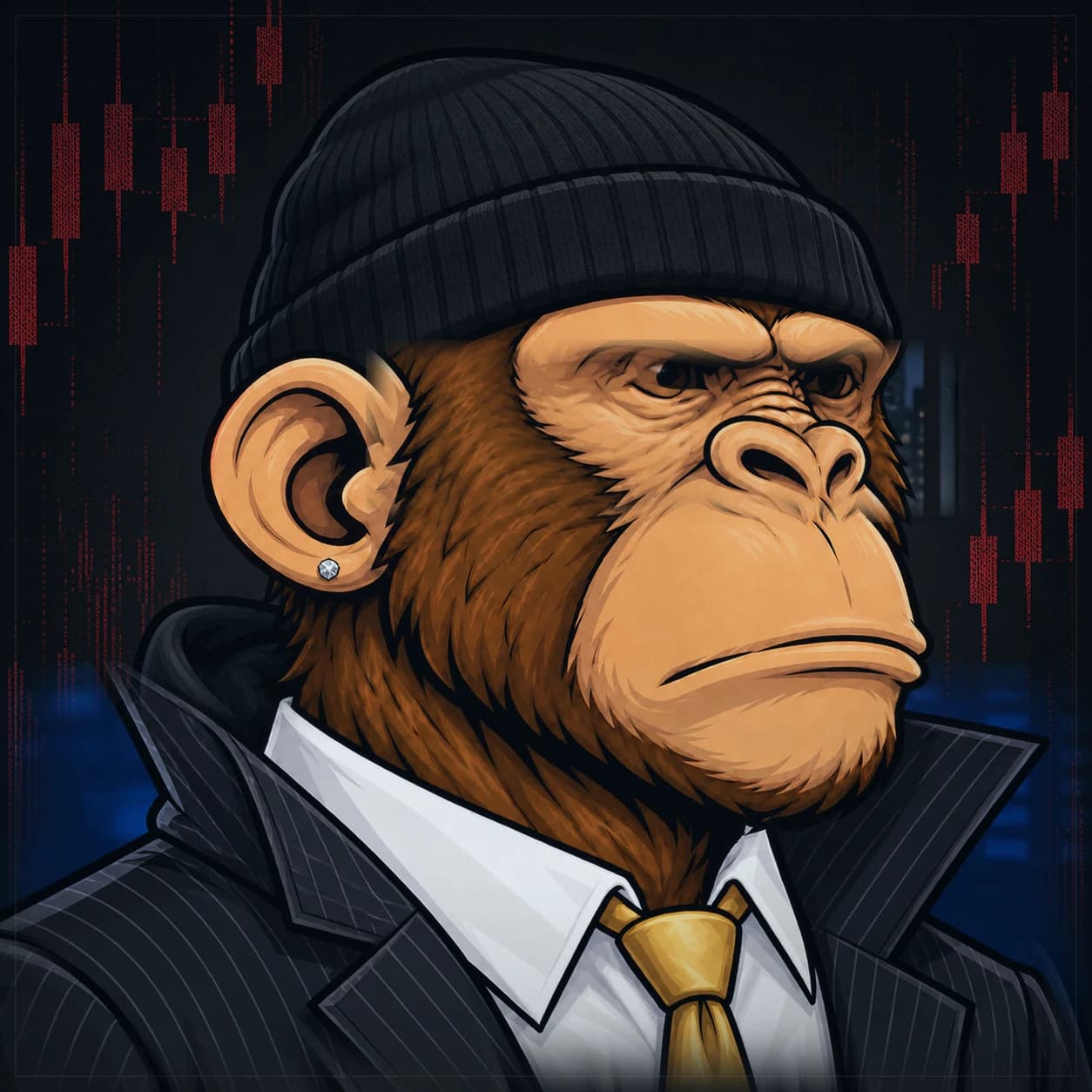 Wall Street Ape #1442