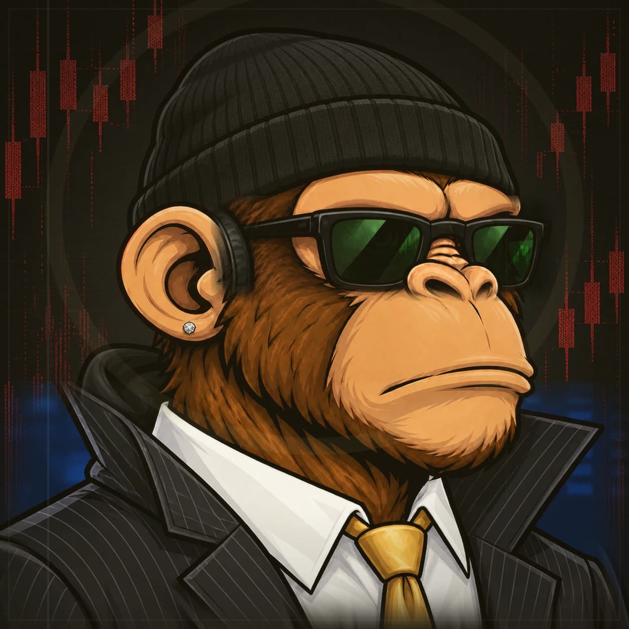 Wall Street Ape #1456