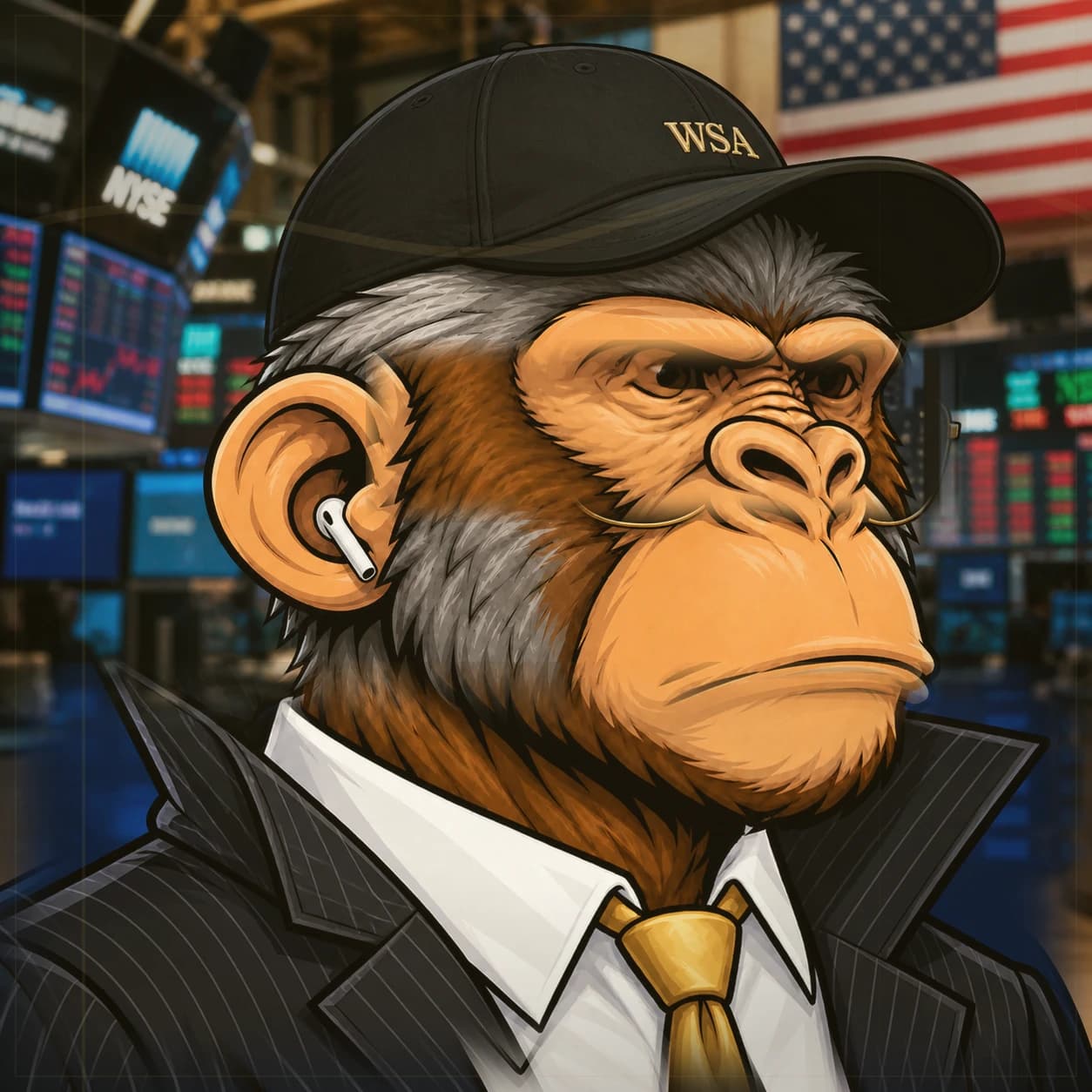 Wall Street Ape #0160