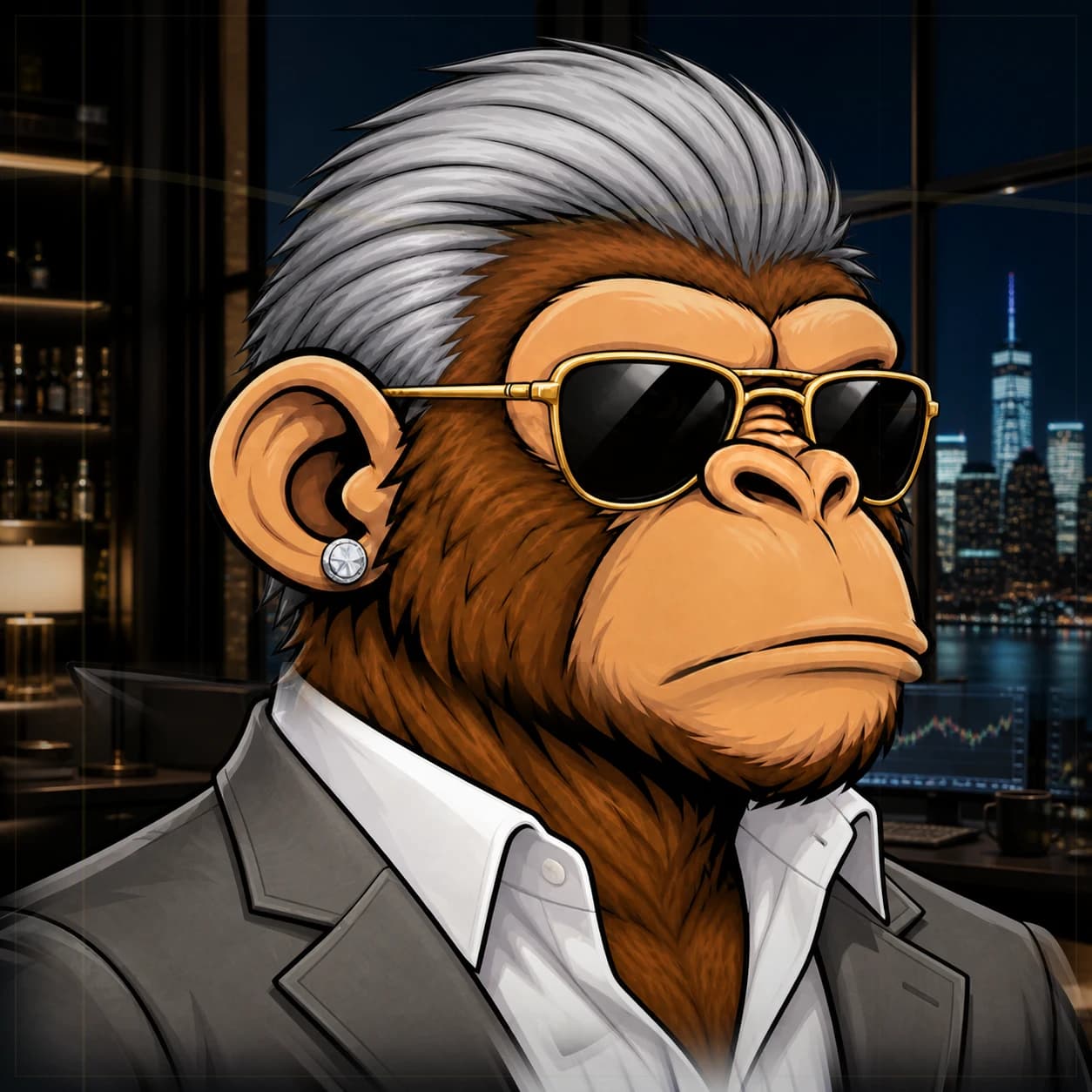 Wall Street Ape #0173