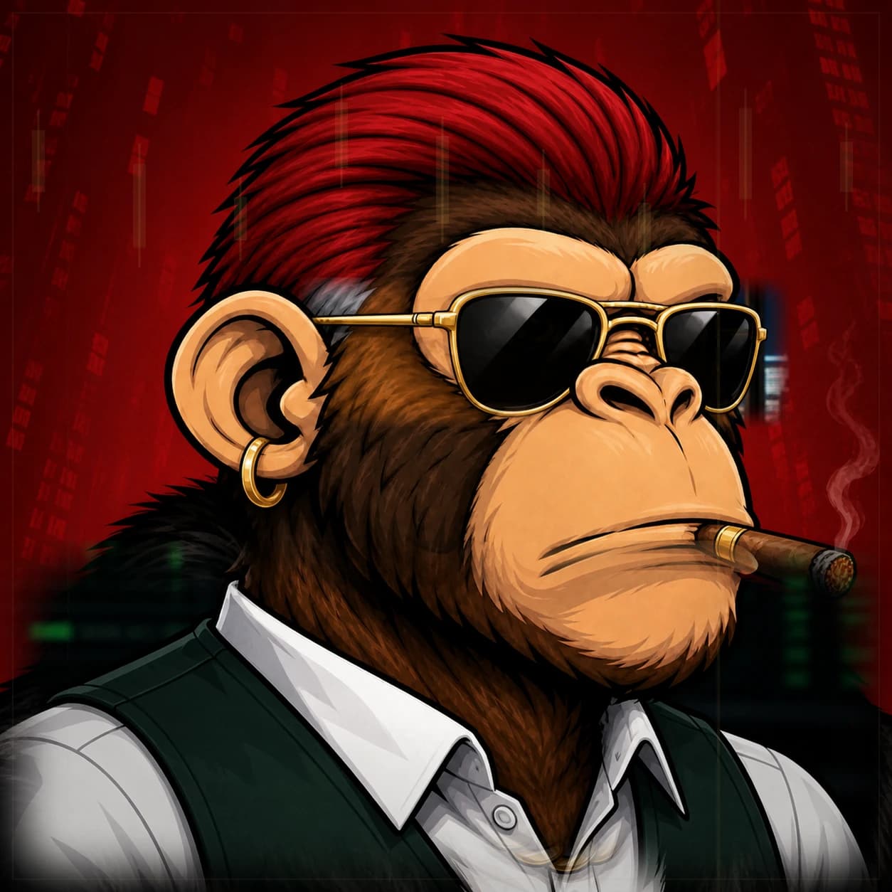 Wall Street Ape #0181