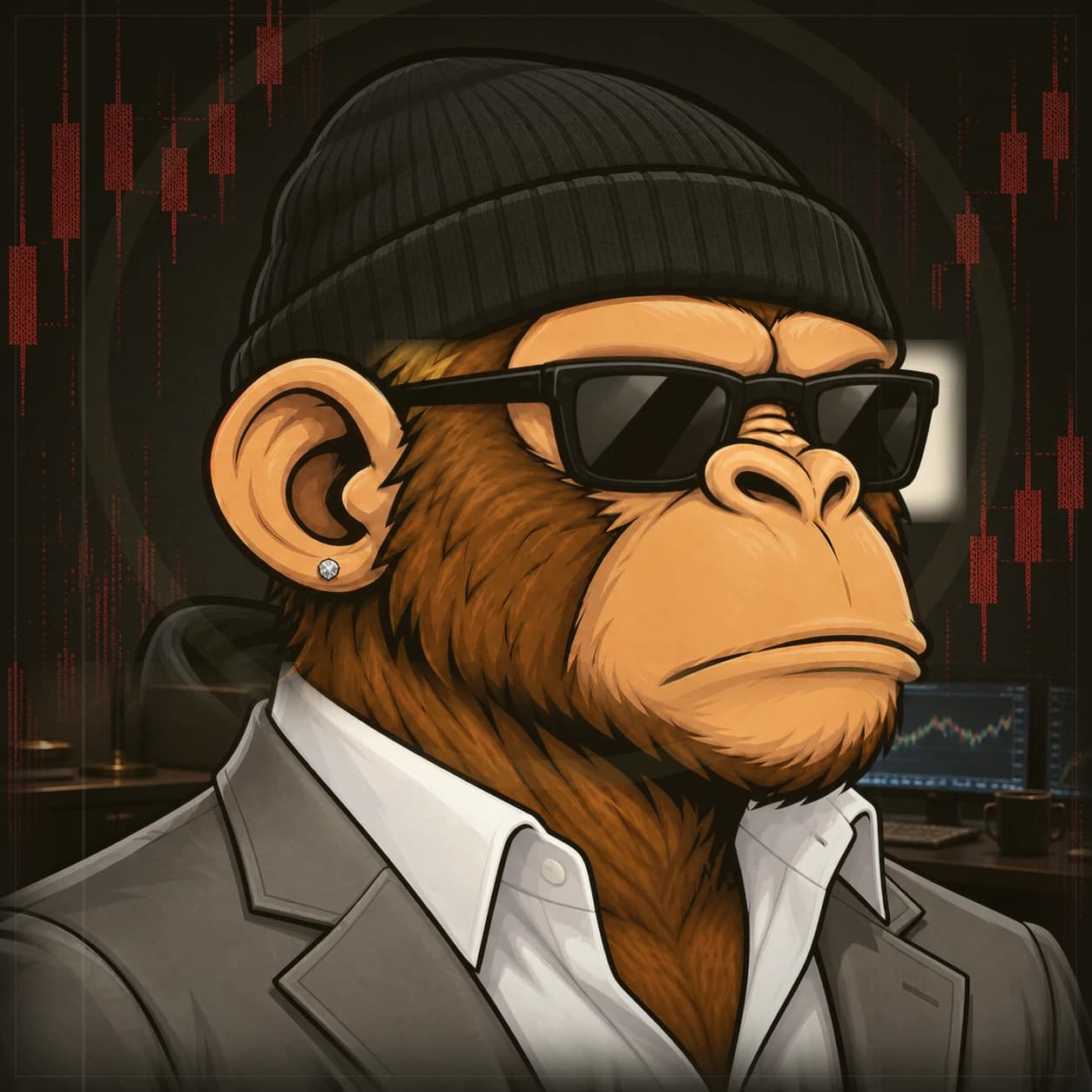 Wall Street Ape #0198