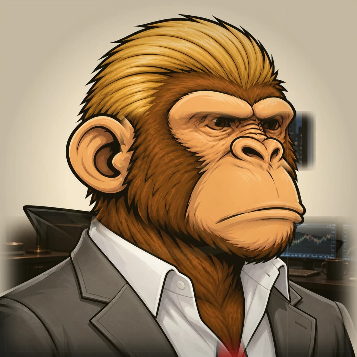 Wall Street Ape #0205