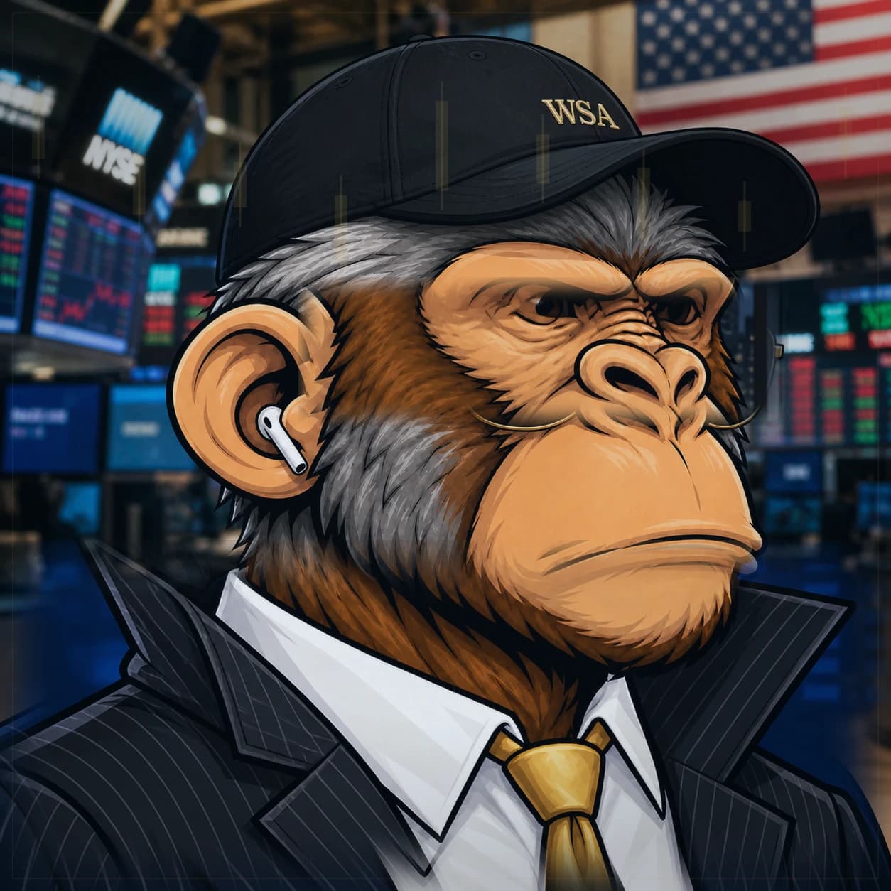 Wall Street Ape #0240