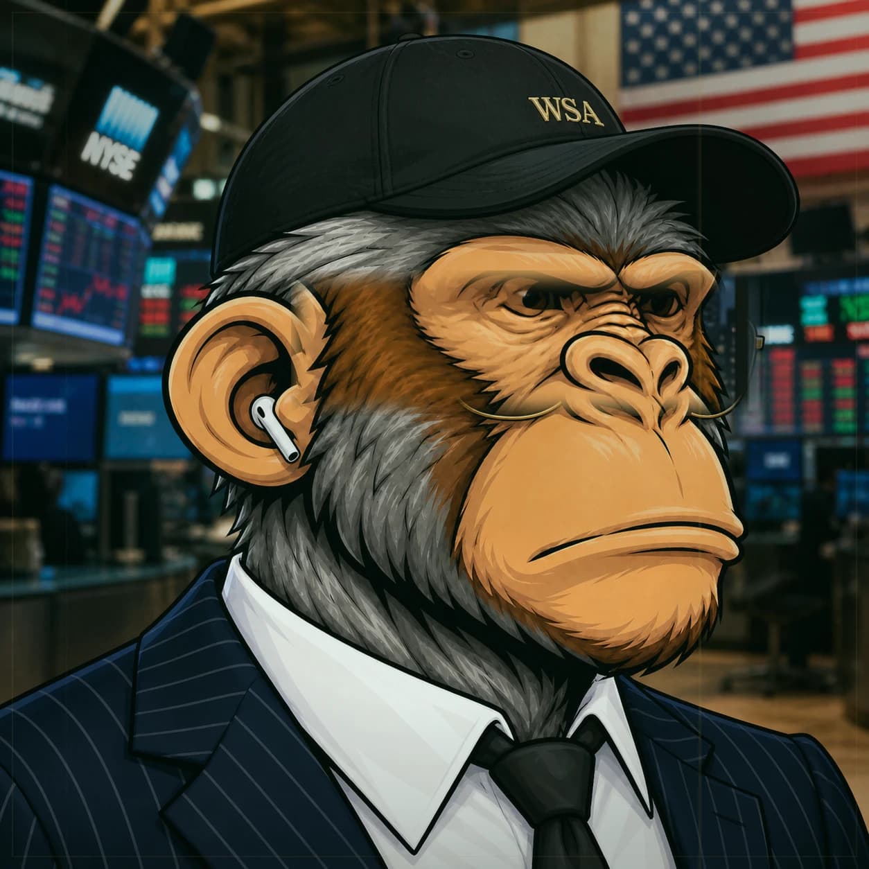 Wall Street Ape #0245