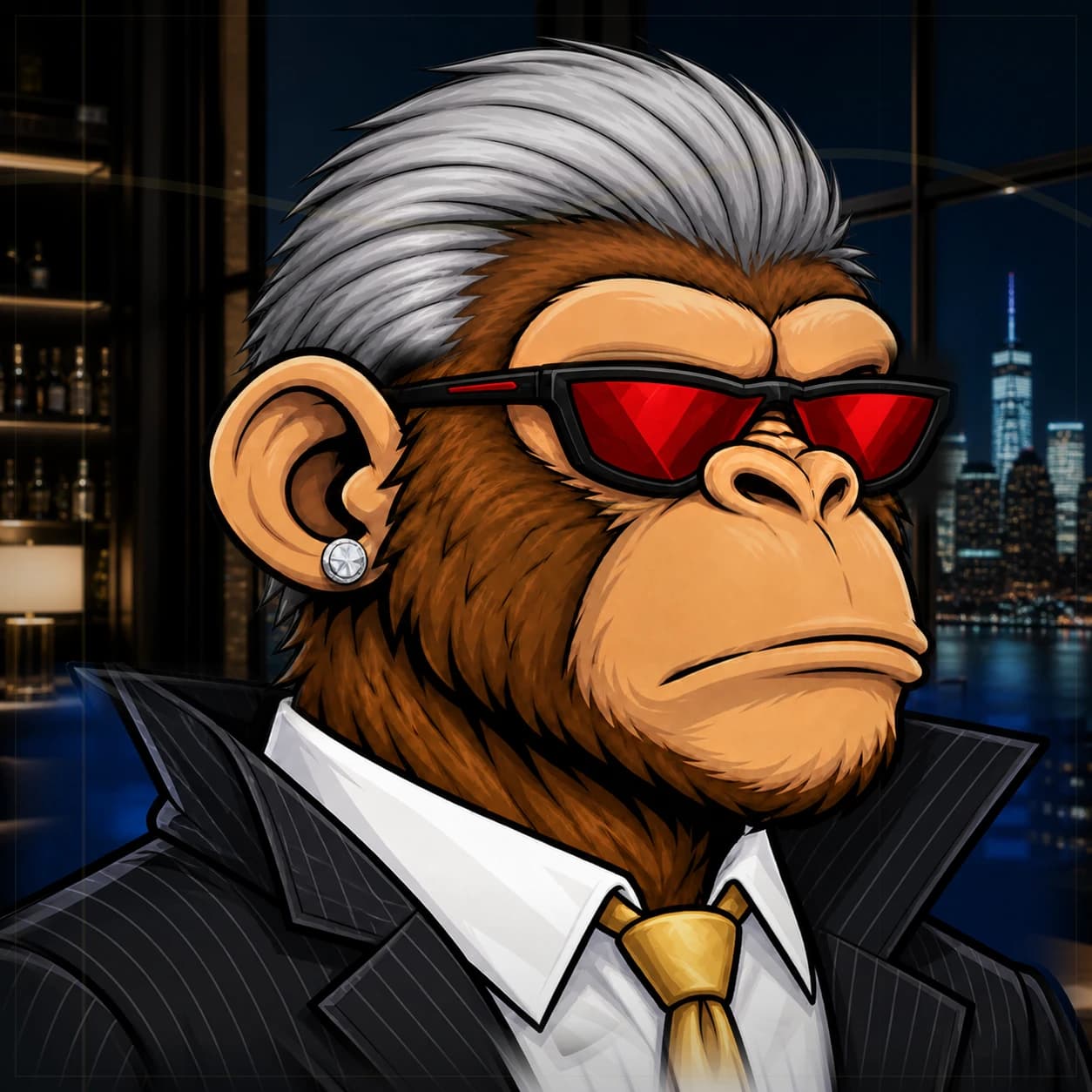 Wall Street Ape #0025