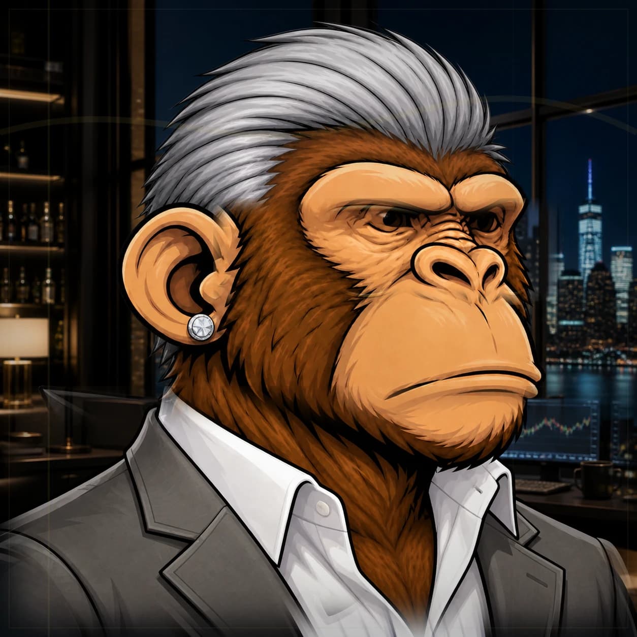 Wall Street Ape #0252