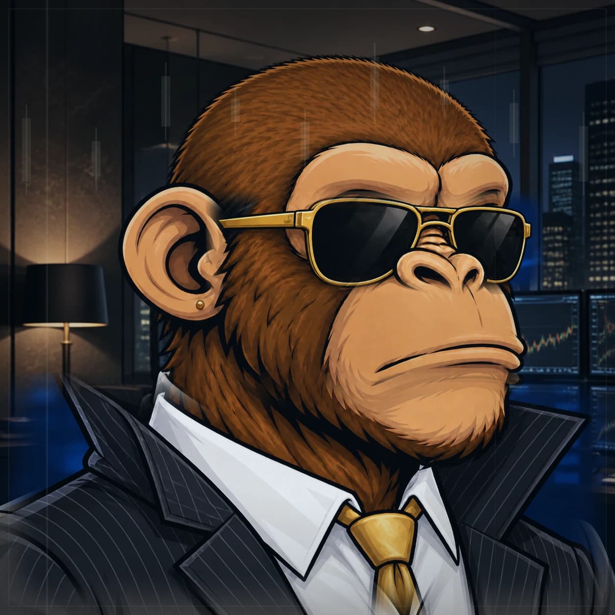 Wall Street Ape #0253