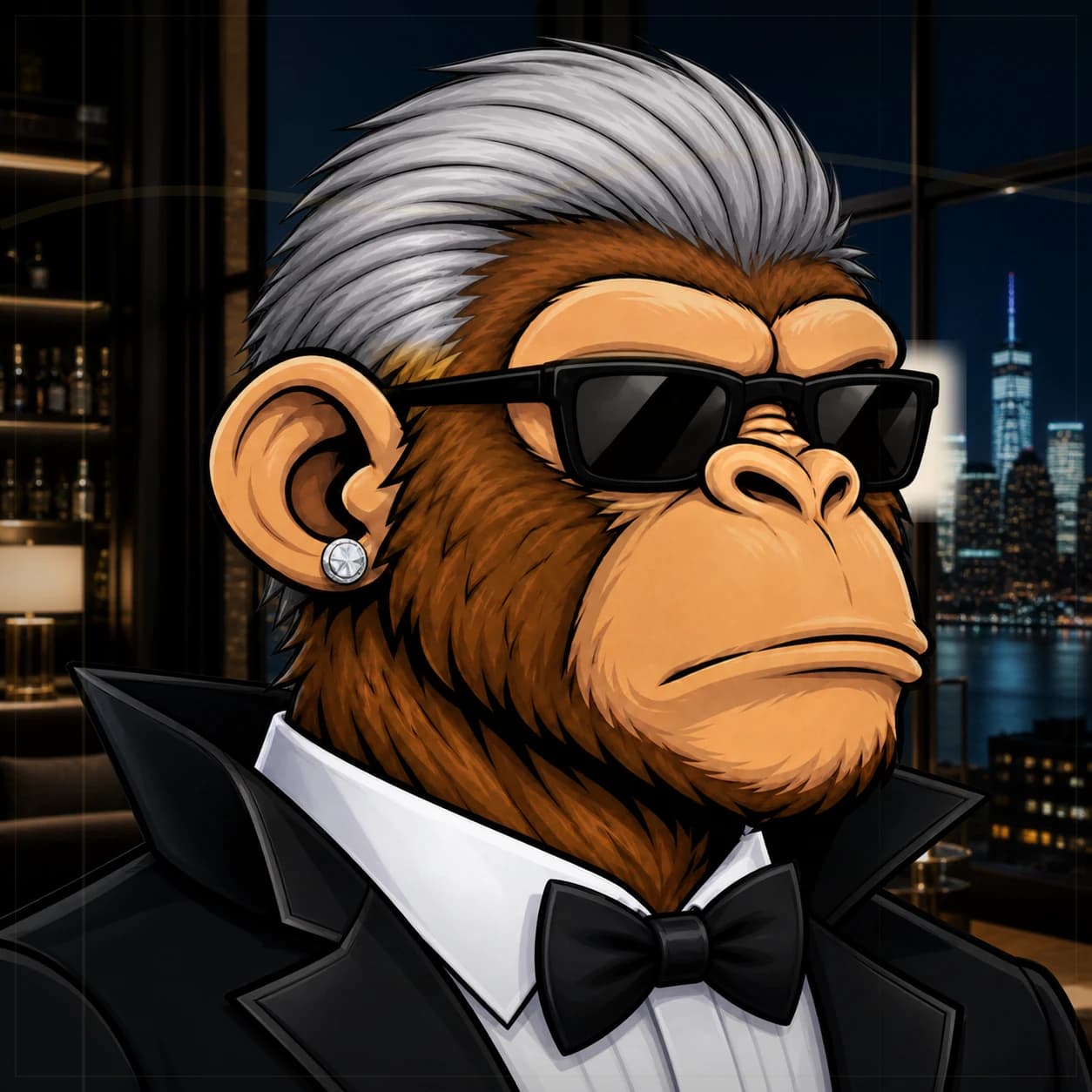 Wall Street Ape #0254