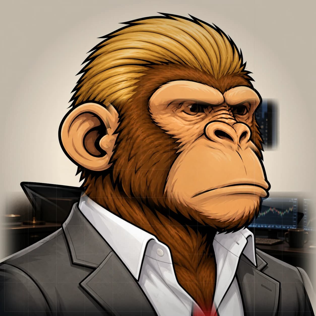 Wall Street Ape #0258