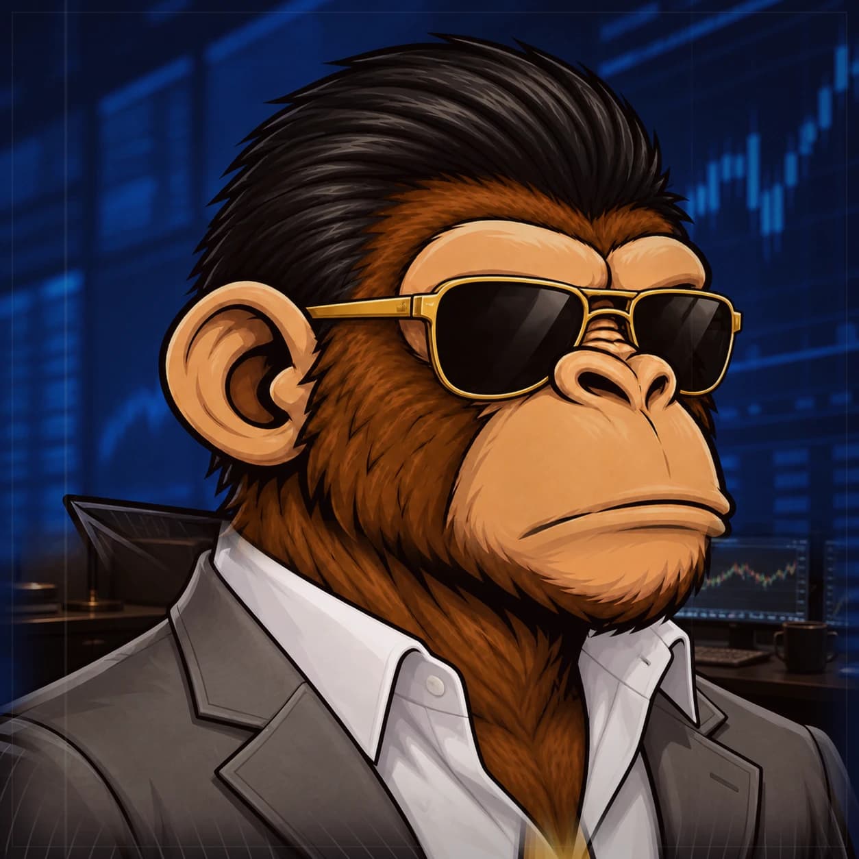 Wall Street Ape #0272