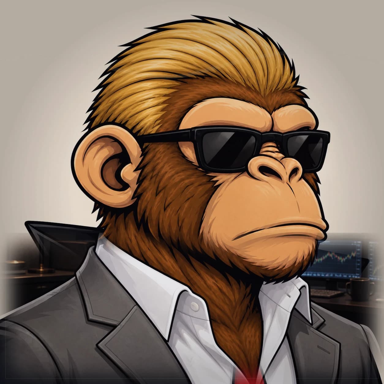 Wall Street Ape #0280