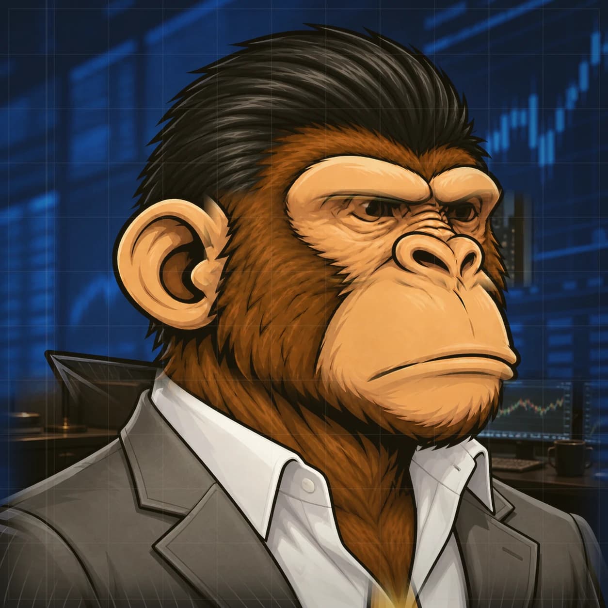 Wall Street Ape #0283