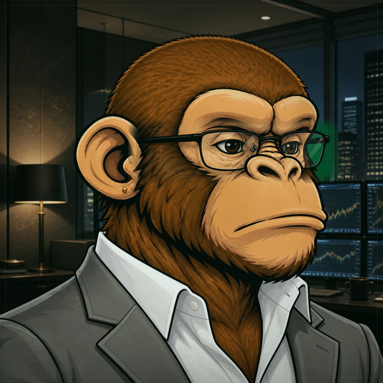 Wall Street Ape #0290