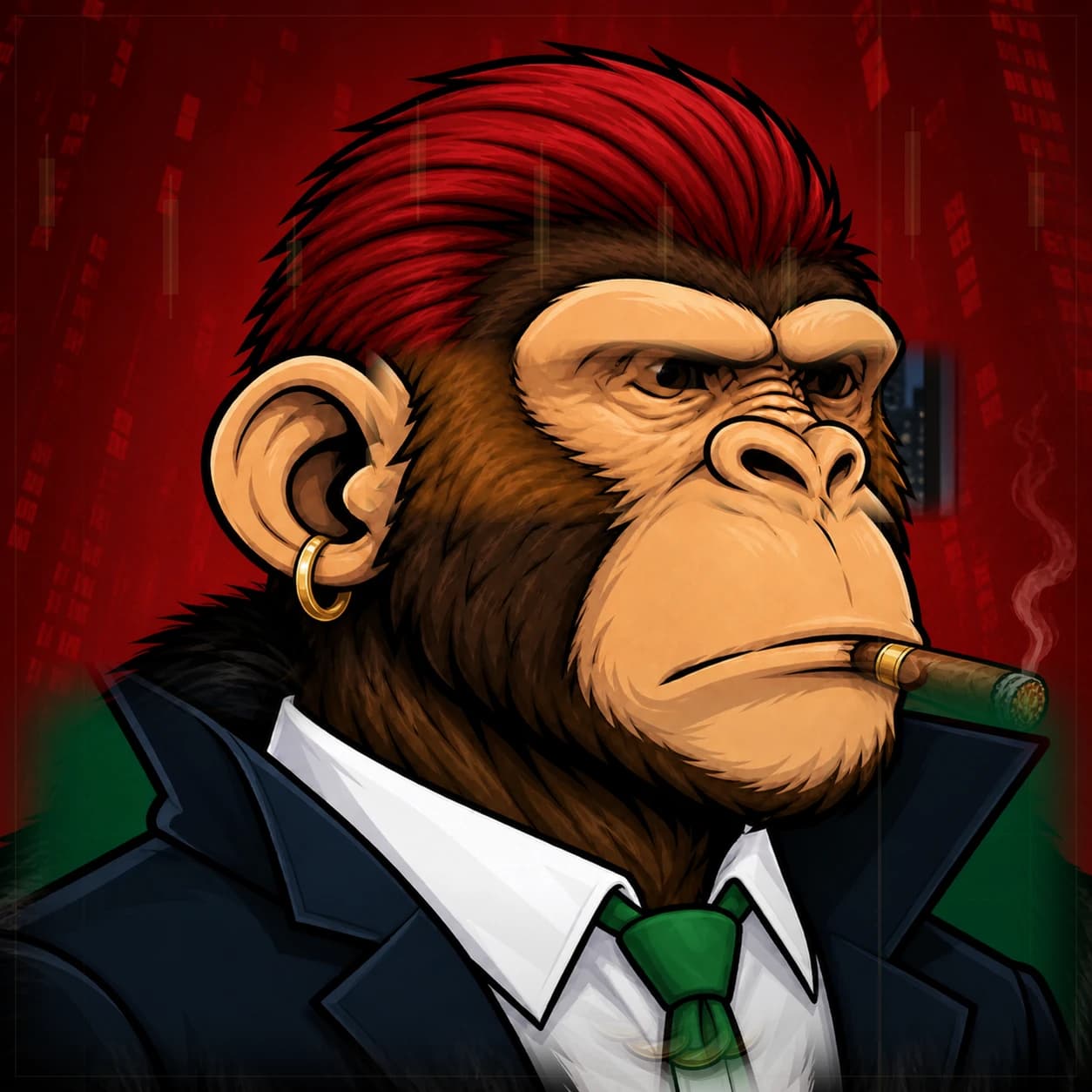 Wall Street Ape #0030