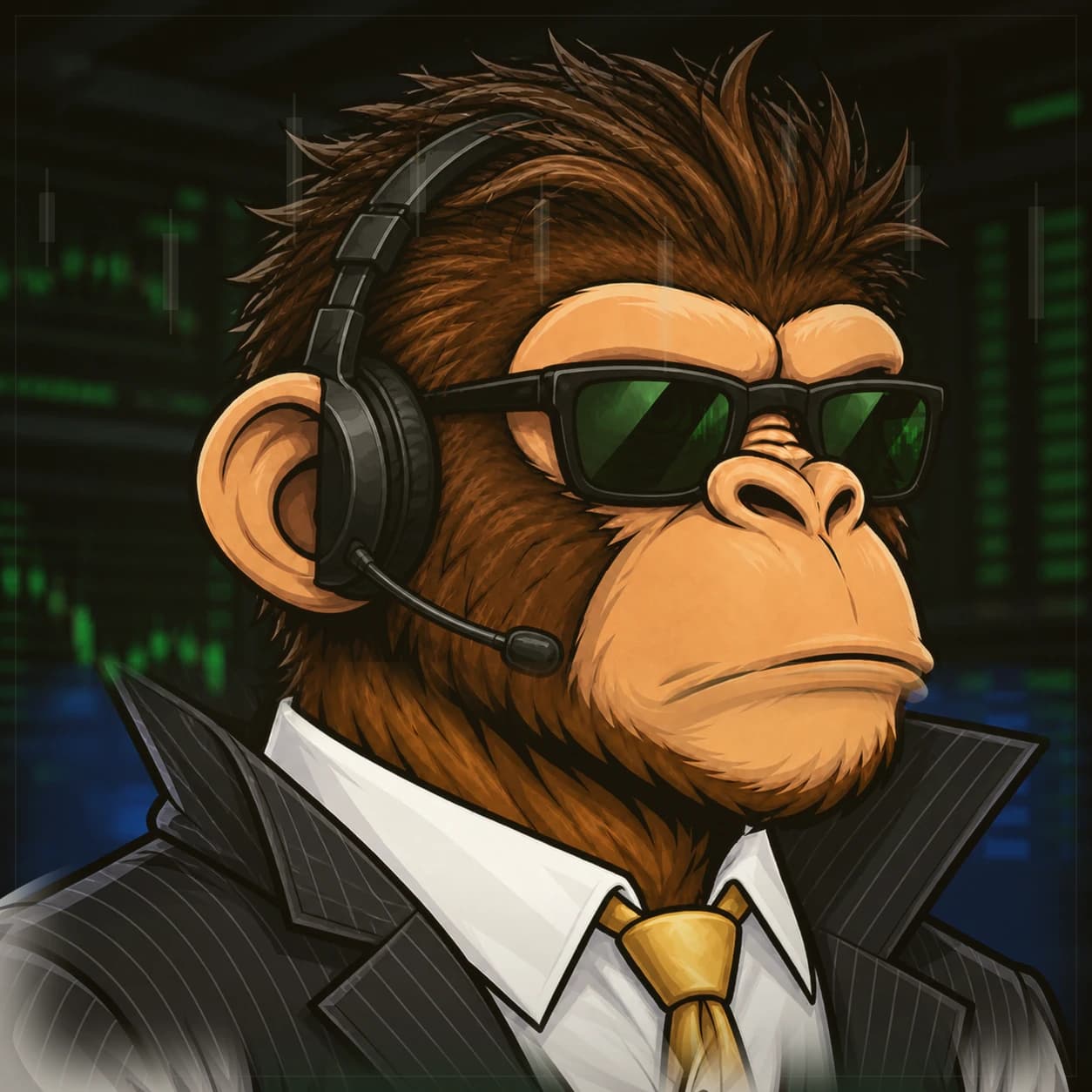 Wall Street Ape #0034