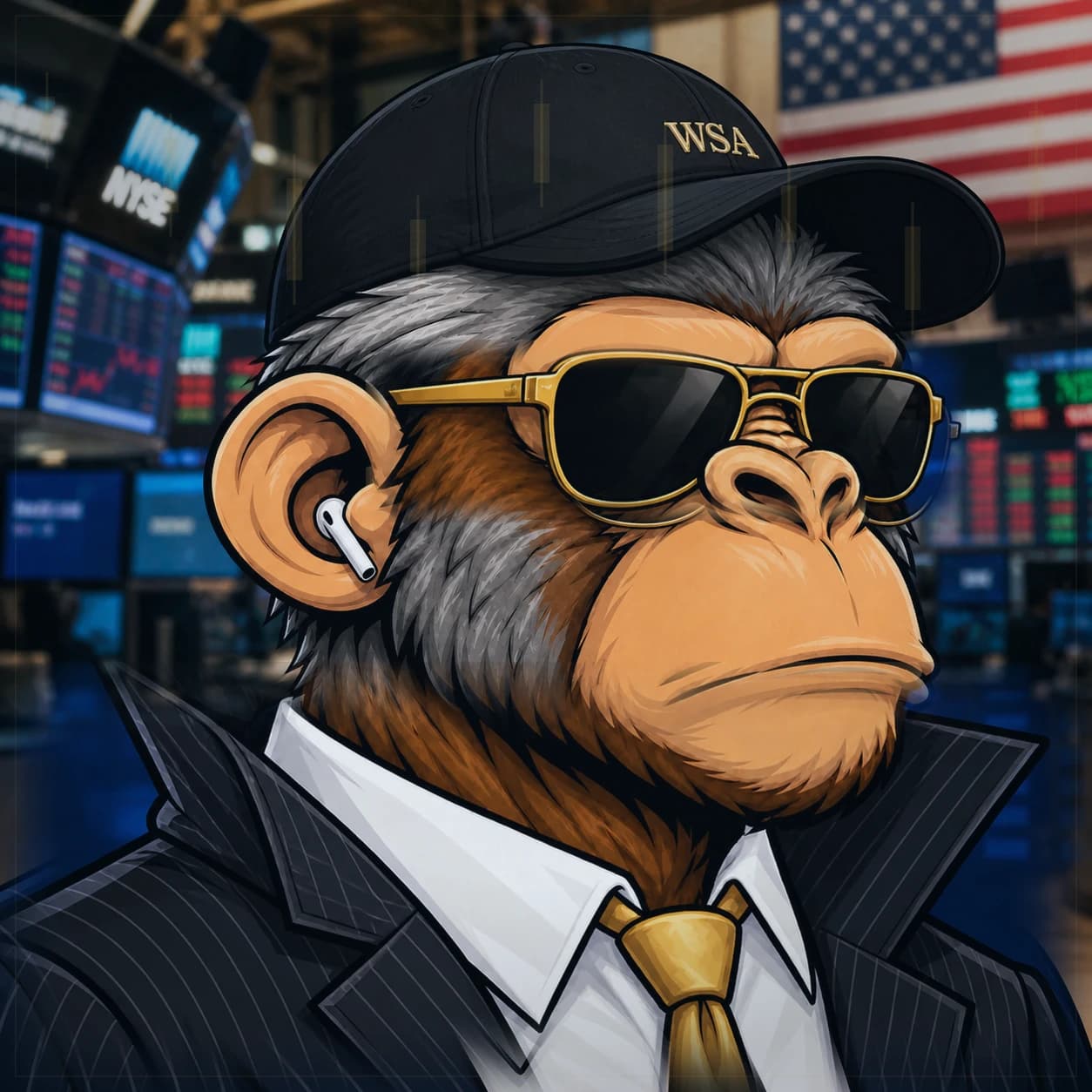 Wall Street Ape #0342