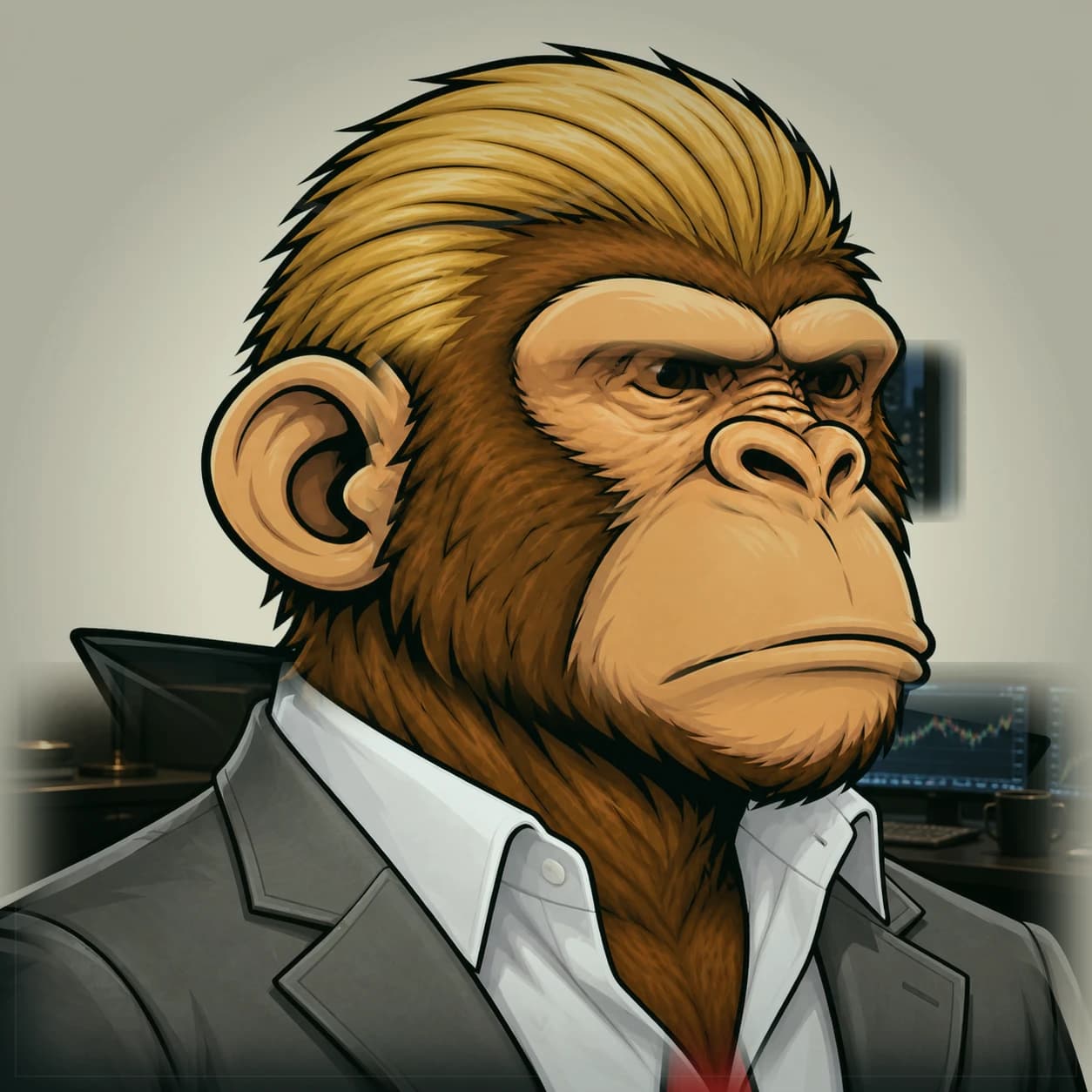 Wall Street Ape #0349