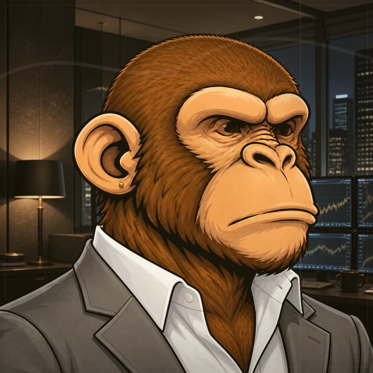 Wall Street Ape #0398