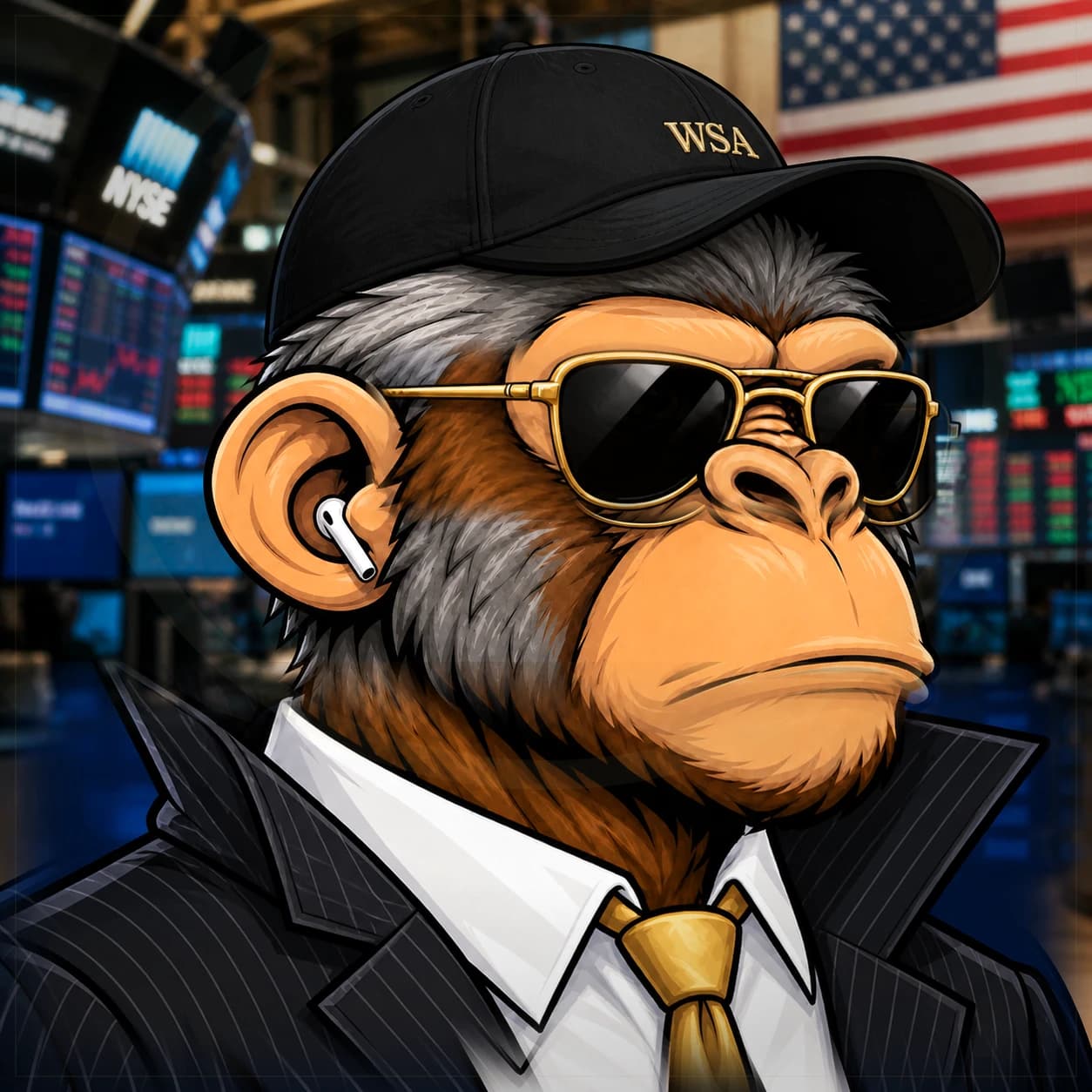 Wall Street Ape #0422