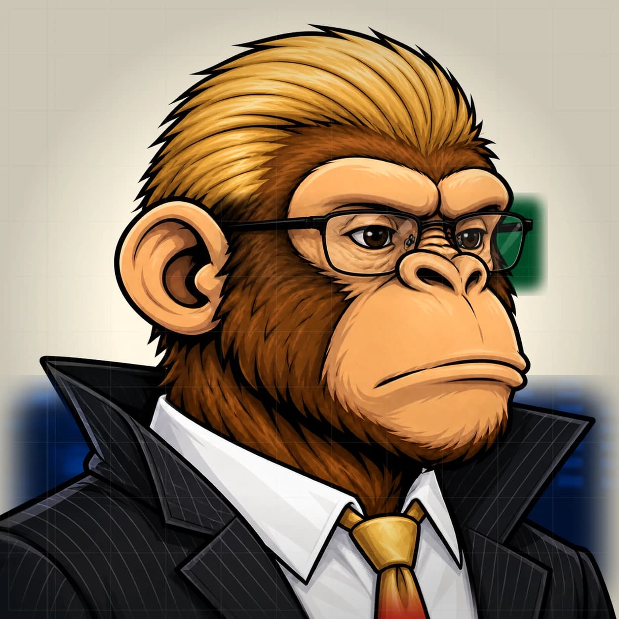 Wall Street Ape #0436