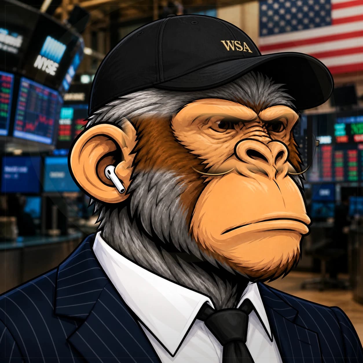 Wall Street Ape #0448