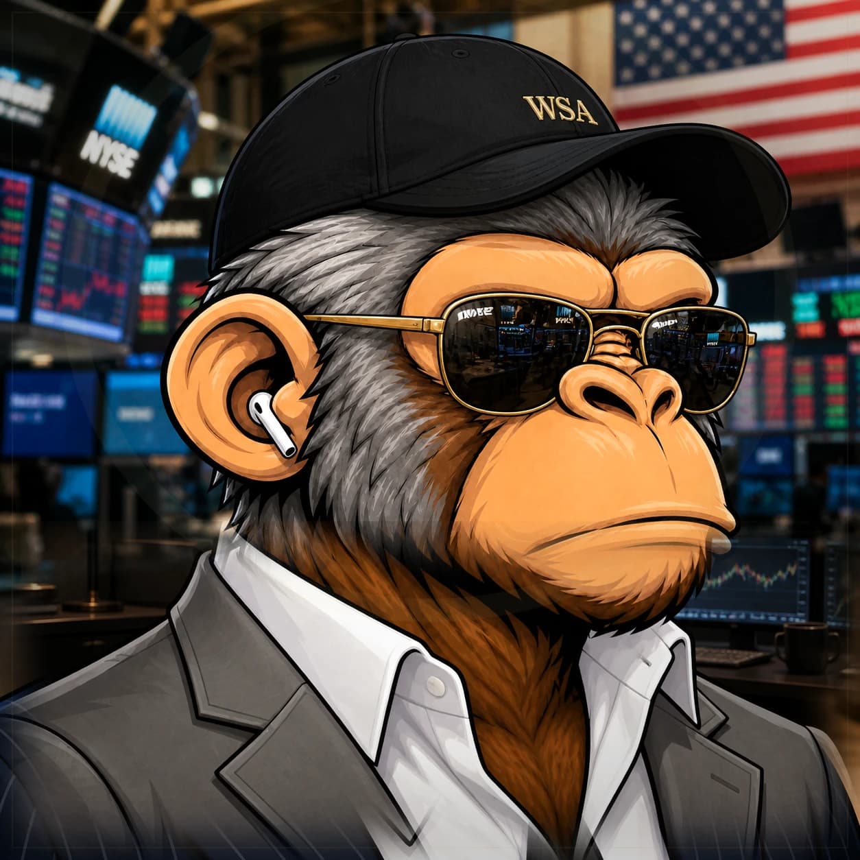Wall Street Ape #0462