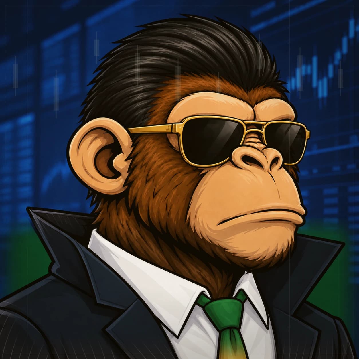 Wall Street Ape #0486