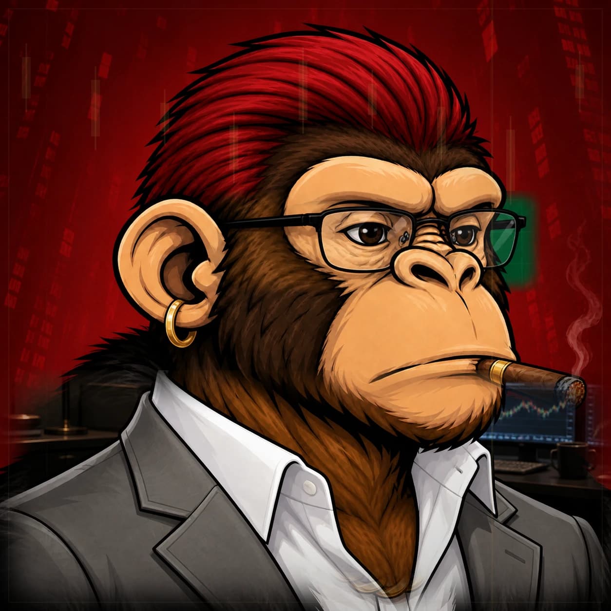 Wall Street Ape #0525
